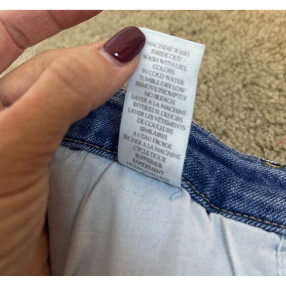 Frank & Eileen Derry Signature Ankle Jeans High Rise Raw Hem Medium Wash Size 29 - Picture 14 of 14